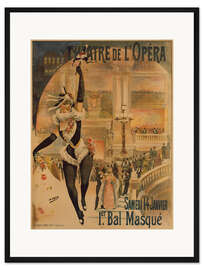 Gerahmter Kunstdruck Théâtre de l'Opéra - Vintage Advertising Collection