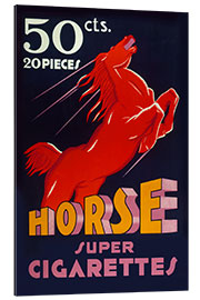 Gallery print Horse Super Cigarettes, 1935