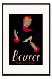 Gerahmter Kunstdruck Beurer Bellevue &amp; Paradeplatz, 1924