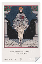 Sticker mural Elle s'appelle Manon, 1914