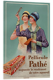 Acrylic print Pellicule Pathé
