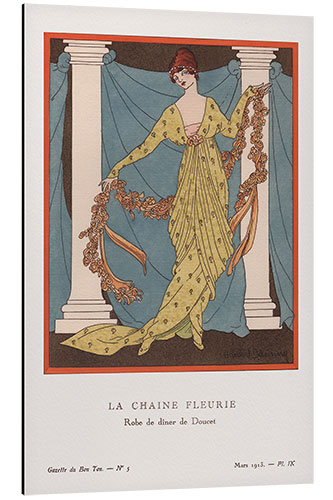 Alubild La chaine fleurie, 1913