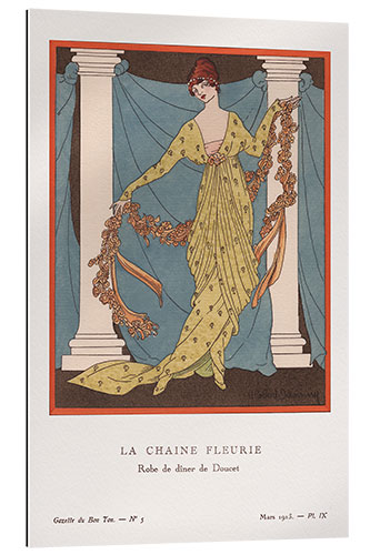 Galleritryck La chaine fleurie, 1913