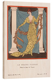 Cuadro de madera La chaine fleurie, 1913