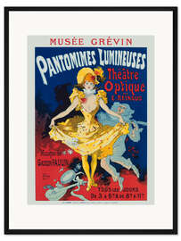 Gerahmter Kunstdruck Pantomimes Lumineuses, 1892