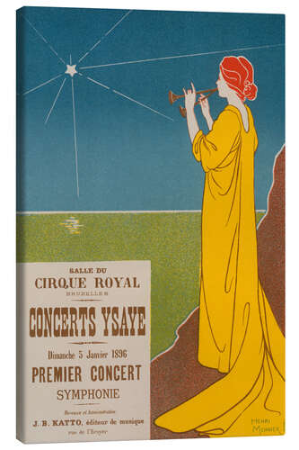 Leinwandbild Concerts Ysaye, 1896