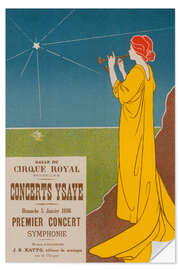 Sisustustarra Concerts Ysaye, 1896