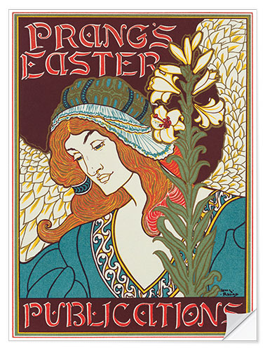 Selvklebende plakat Prang's Easter Publications