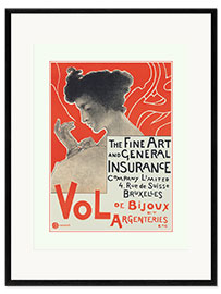 Gerahmter Kunstdruck The Fine Art and General Insurance, 1896
