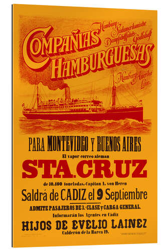 Galleritryk Compañias Hamburguesas Montevideo-Buenos Aires