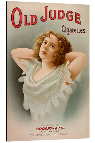 Aluminium print Old Judge Cigarettes