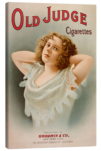 Canvas print Old Judge Cigarettes