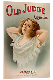 Stampa su plexi-alluminio Old Judge Cigarettes