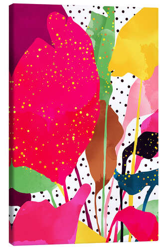 Lerretsbilde Modern Botanical