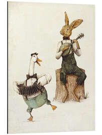 Magnettafel Harmonien in Fell und Federn I