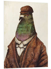 Quadro em PVC Pigeon of Yesteryears I - Mike Koubou