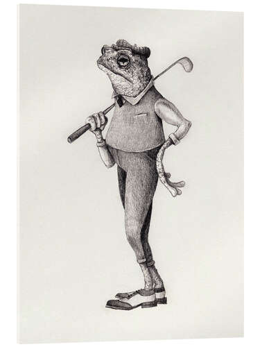 Acrylic print Golfrog II