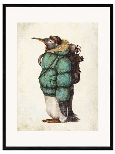 Impression artistique encadrée Antarctic Explorer I