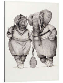 Magnettafel Tennis is for Gentlemen II