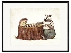 Framed art print Playtime I
