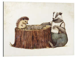 Magnettafel Damespiel I