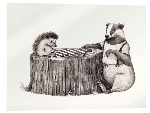 Acrylic print Playtime II