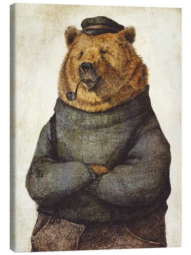 Canvas print Sailorbear I