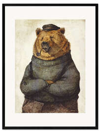 Framed art print Sailorbear I