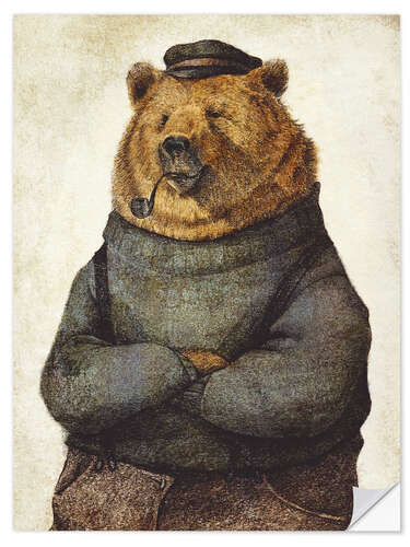 Naklejka na ścianę Sailorbear I