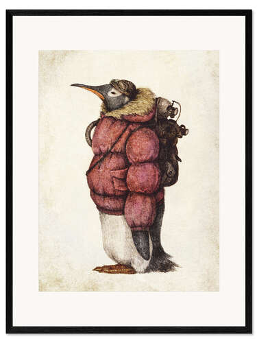 Framed art print Antarctic Explorer III