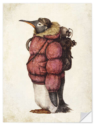 Muursticker Antarctic Explorer III