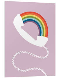 Stampa su PVC Rainbow Phone