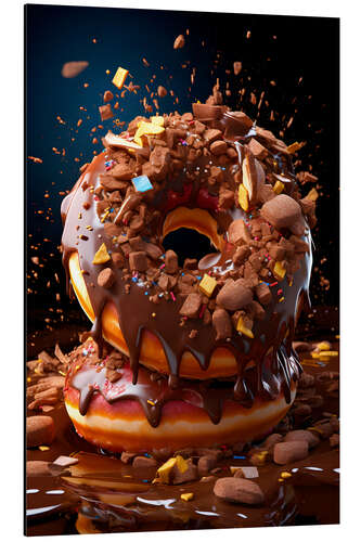 Alumiinitaulu Chocolate Donut