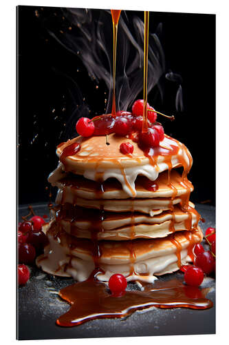 Gallery print Pancakes With Cherries