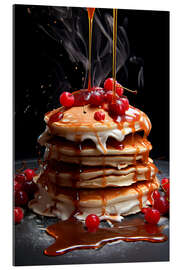 Gallery print Pancakes With Cherries