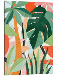 Magnettafel Skandi-Dschungel