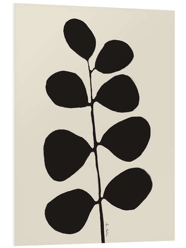 Quadro em PVC Leaves Silhouette