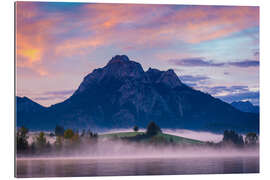 Galleriprint Sunrise at Hopfensee, Bavaria