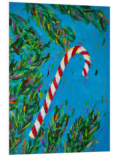 PVC-taulu Candy Cane