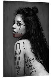 Magnettafel NIN Girl
