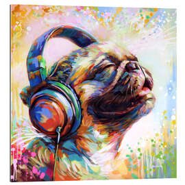 Gallery print Pug&#039;s Beat Bliss