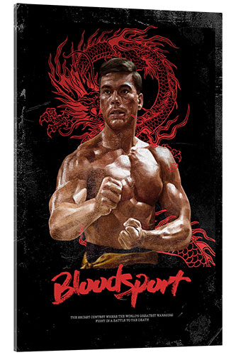 Acrylglasbild Bloodsport