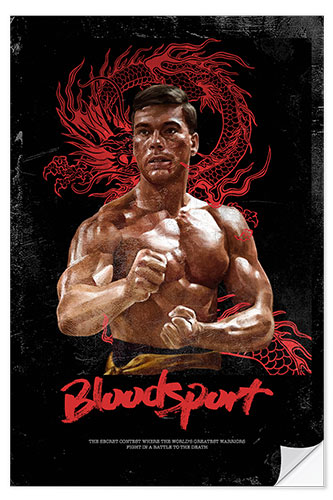 Vinilo para la pared Bloodsport