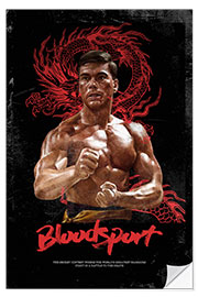 Sticker mural Bloodsport