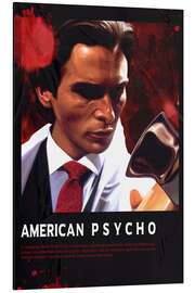 Magnettafel Christian Bale - American Psycho
