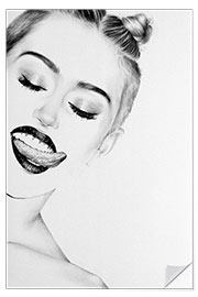 Självhäftande poster Miley Cyrus