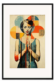 Gerahmter Kunstdruck Pray For My Happiness