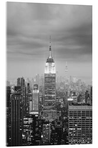 Quadro em acrílico Empire State Building in the Haze