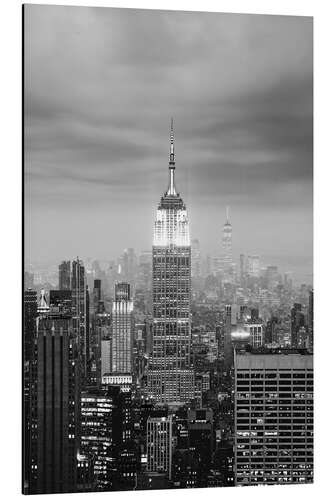 Aluminium print Empire State Building in the Haze