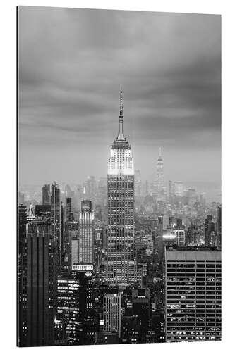 Stampa su plexi-alluminio Empire State Building in the Haze